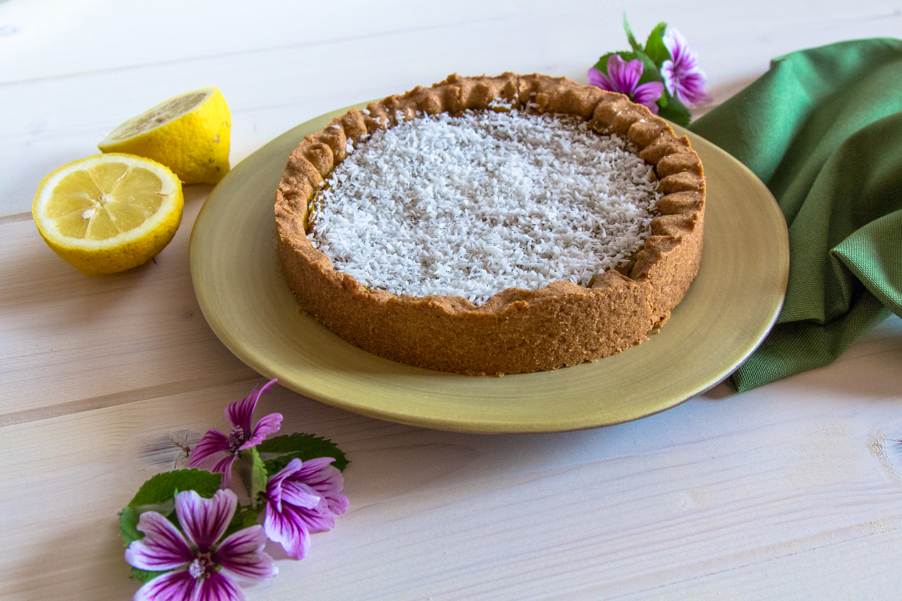 Lentezza Consapevole – Crostata Cocco E Limone